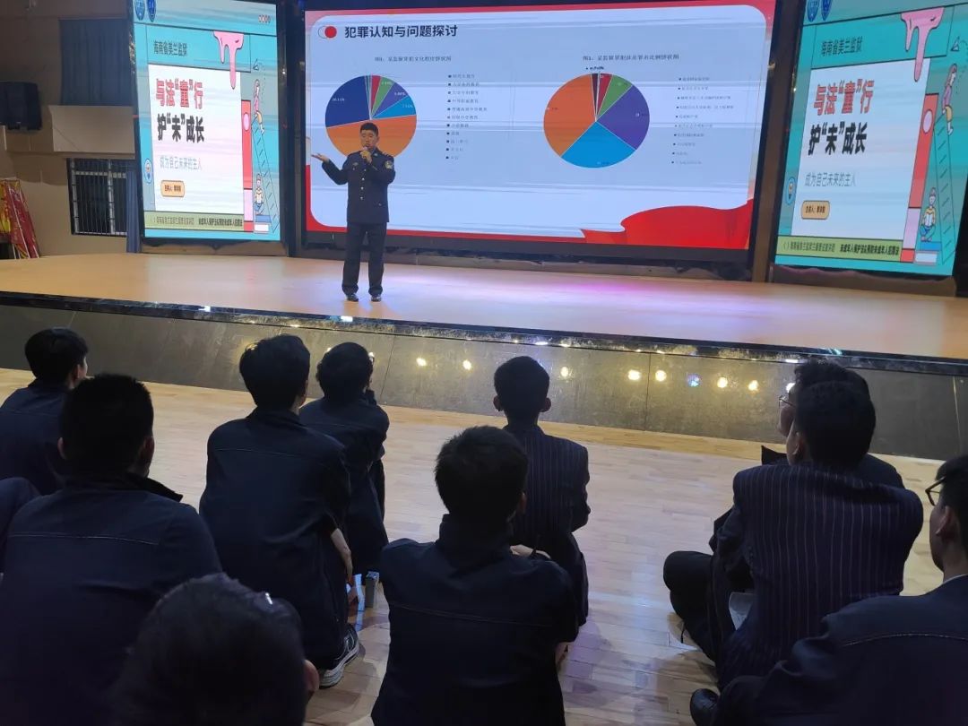法治護(hù)航青春，共筑平安校園防線——?？谏礁咧袑W(xué)預(yù)防未成年人犯罪法專題課開講-圖片1