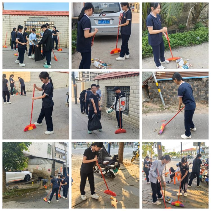 踐行雷鋒精神，點(diǎn)亮青春之光——定安縣山高學(xué)校初中部開(kāi)展雷鋒月主題系列德育活動(dòng)-圖片3