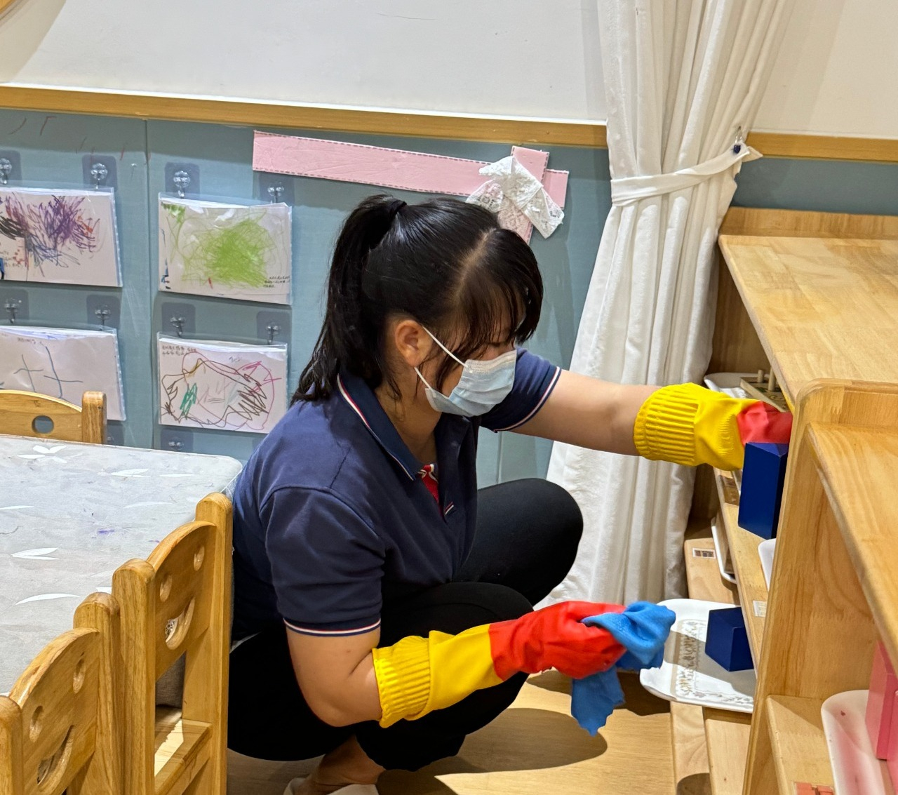 預防諾如病毒，筑牢校園防線——?？谑猩礁哂變簣@開展“預防諾如病毒”專項系列行動-圖片28