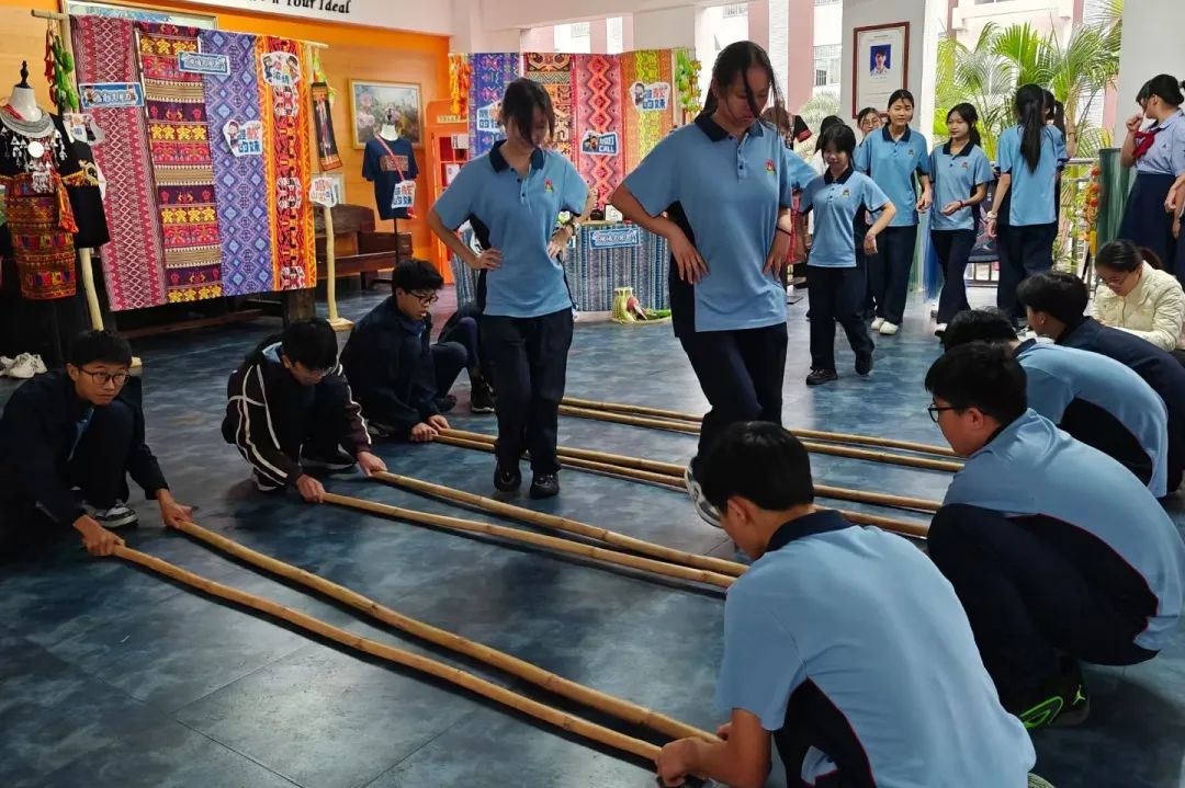 非遺魅力閃耀校園——?？谏礁咧袑W(xué)慶“三月三”藝術(shù)展圓滿收官-圖片2