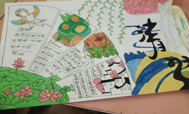 “春暖花開憶清明 習(xí)俗傳承潤童心”——定安縣山高學(xué)校小學(xué)部清明節(jié)主題系列活動-圖片5