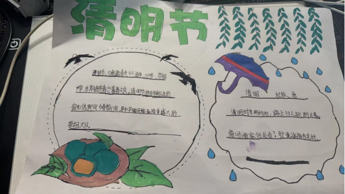 “春暖花開憶清明 習(xí)俗傳承潤童心”——定安縣山高學(xué)校小學(xué)部清明節(jié)主題系列活動-圖片3