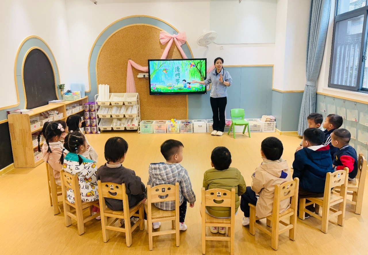 花開憶清明，傳承潤童心——?？谑猩礁哂變簣@2025年清明節(jié)主題活動-圖片6