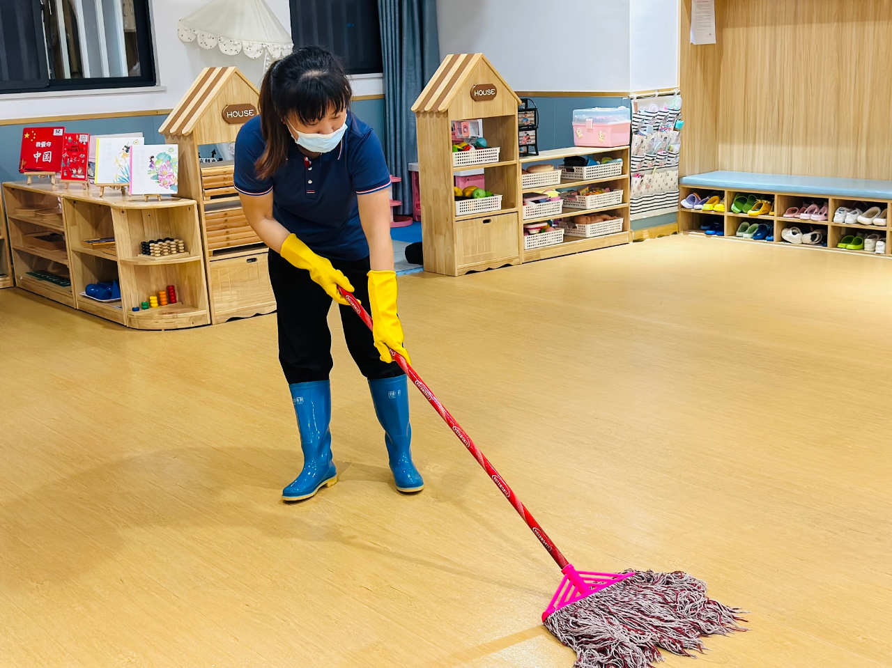 預防諾如病毒，筑牢校園防線——?？谑猩礁哂變簣@開展“預防諾如病毒”專項系列行動-圖片33