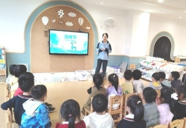 花開憶清明，傳承潤童心——?？谑猩礁哂變簣@2025年清明節(jié)主題活動-圖片7