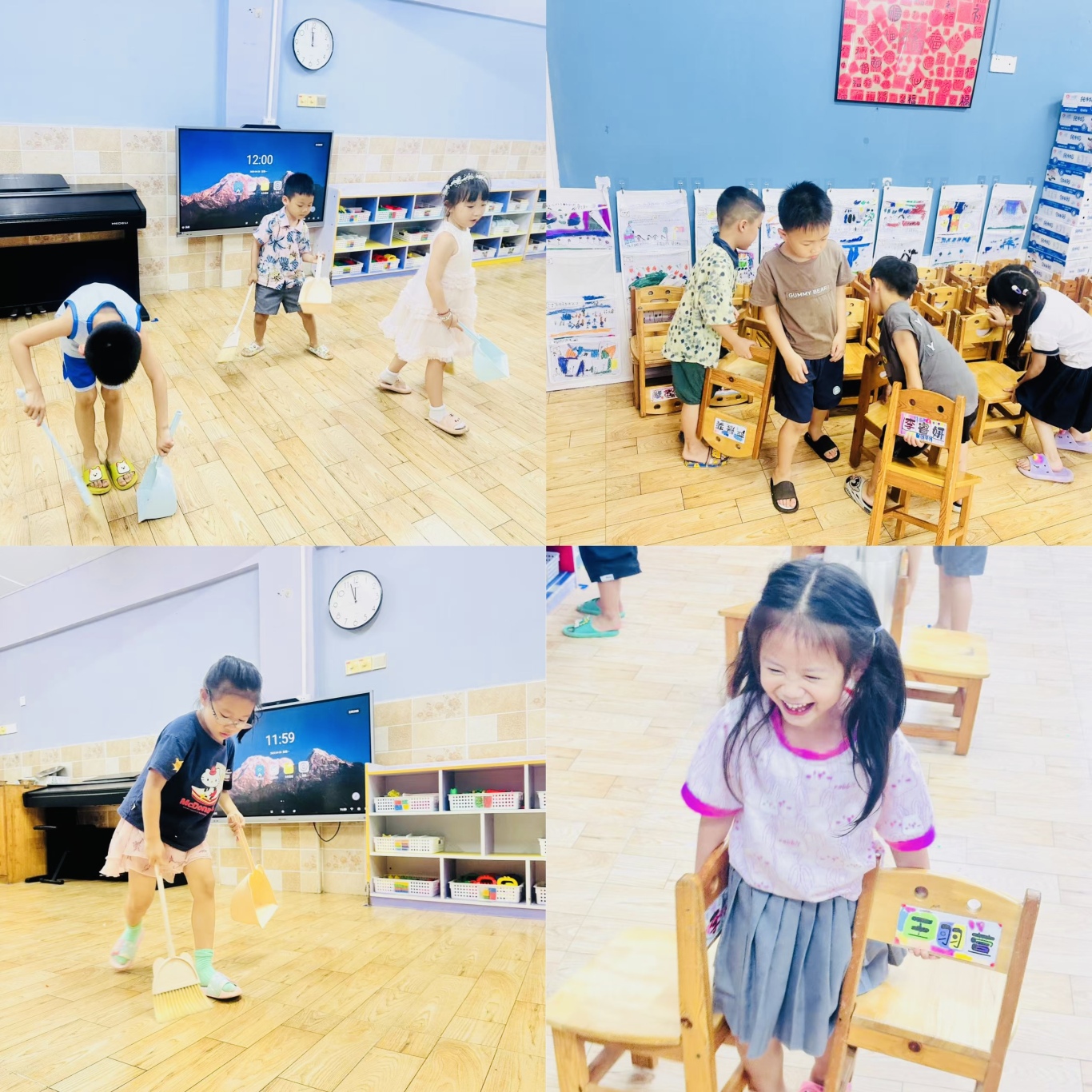 快樂勞動(dòng)，童樣精彩——?？谑徐`山鎮(zhèn)中心幼兒園南田山高分園五一勞動(dòng)節(jié)主題活動(dòng)-圖片4