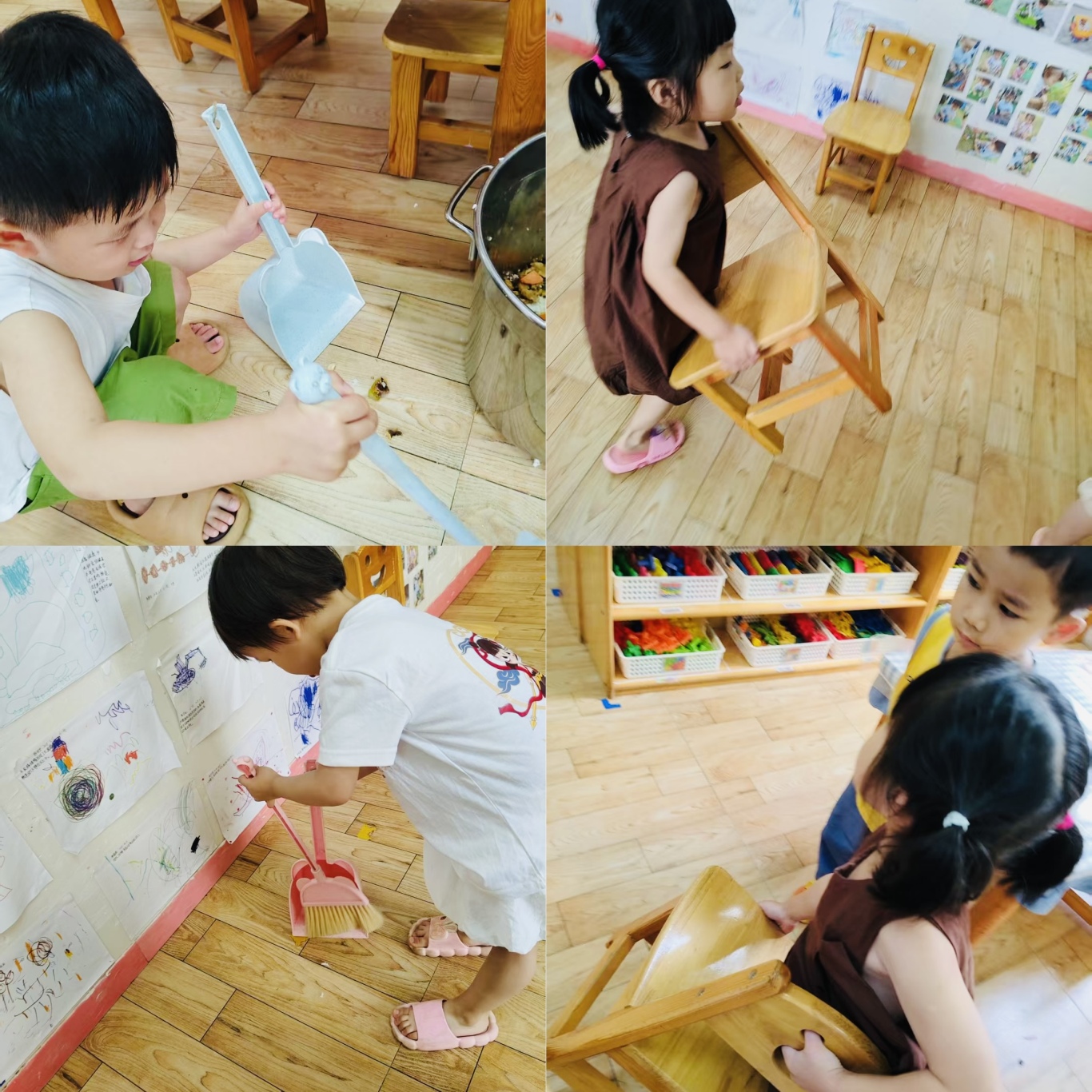 快樂勞動(dòng)，童樣精彩——?？谑徐`山鎮(zhèn)中心幼兒園南田山高分園五一勞動(dòng)節(jié)主題活動(dòng)-圖片4