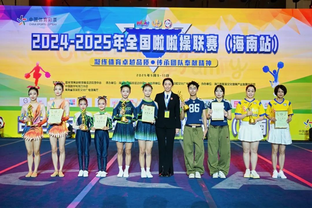 雙冠到手！我校啦啦操隊(duì)燃爆全場，這波操作我給滿分！-圖片1