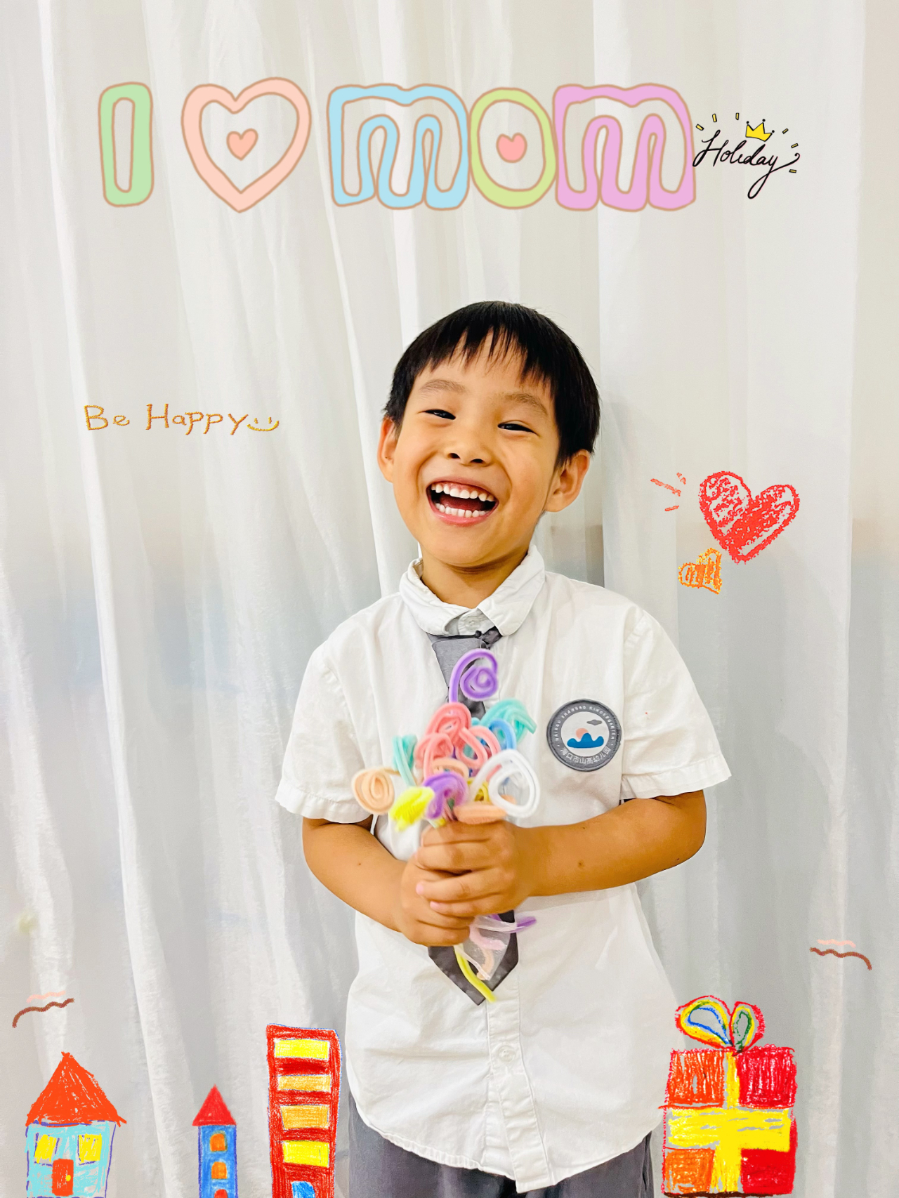 童心表愛意，感恩母親節(jié)——海口市山高幼兒園2025年母親節(jié)系列活動-圖片36