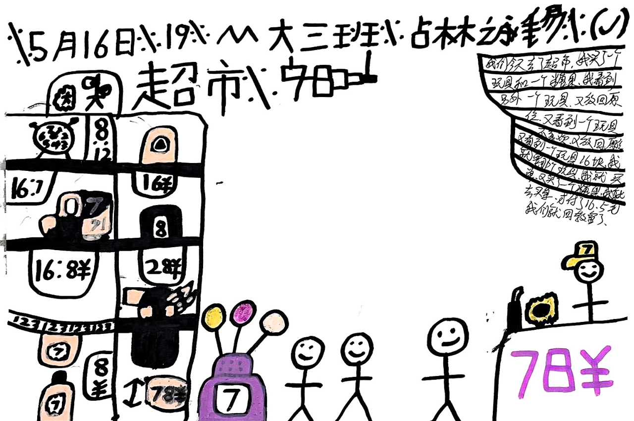 超市大探險，實踐樂成長——?？谑猩礁哂變簣@大班幼小銜接社會實踐活動之走進超市-圖片56