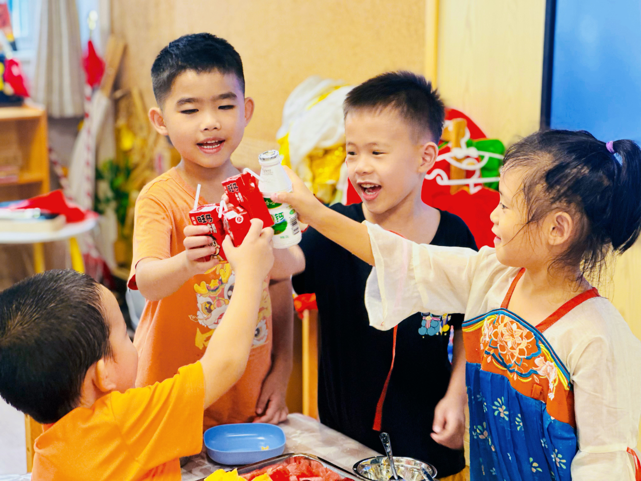 尋味端午 ，“粽”享六一——?？谑猩礁哂變簣@“迎端午，慶六一”雙節(jié)活動-圖片59