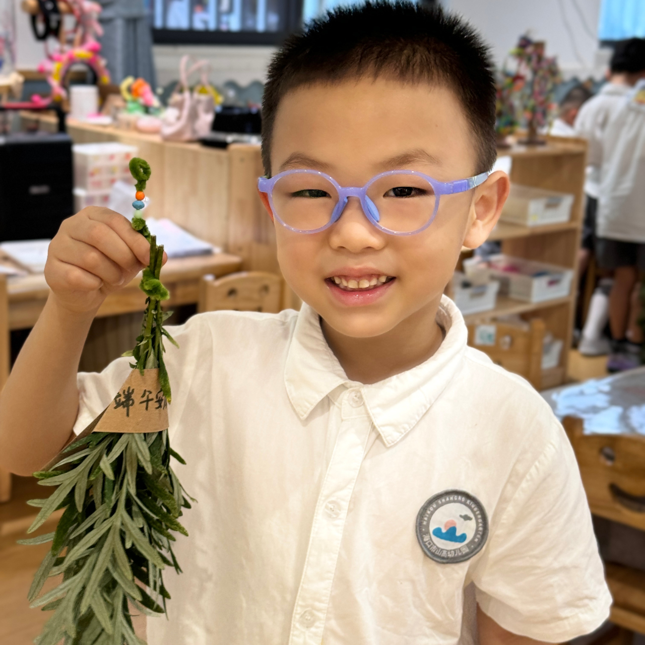 尋味端午 ，“粽”享六一——海口市山高幼兒園“迎端午，慶六一”雙節(jié)活動-圖片17