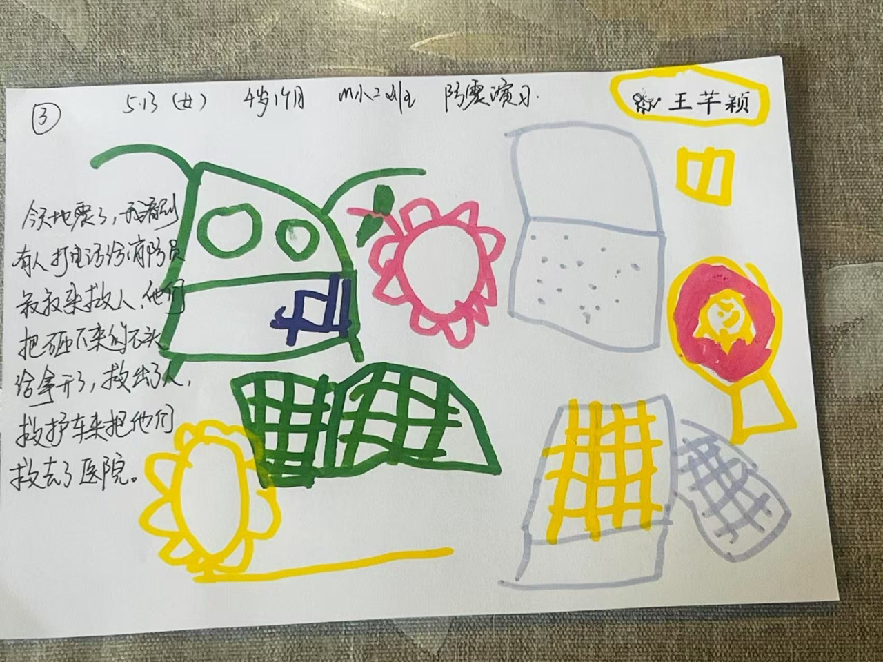 人人講安全 個個會應(yīng)急——?？谑猩礁哂變簣@2025年防震減災(zāi)演練活動-圖片52