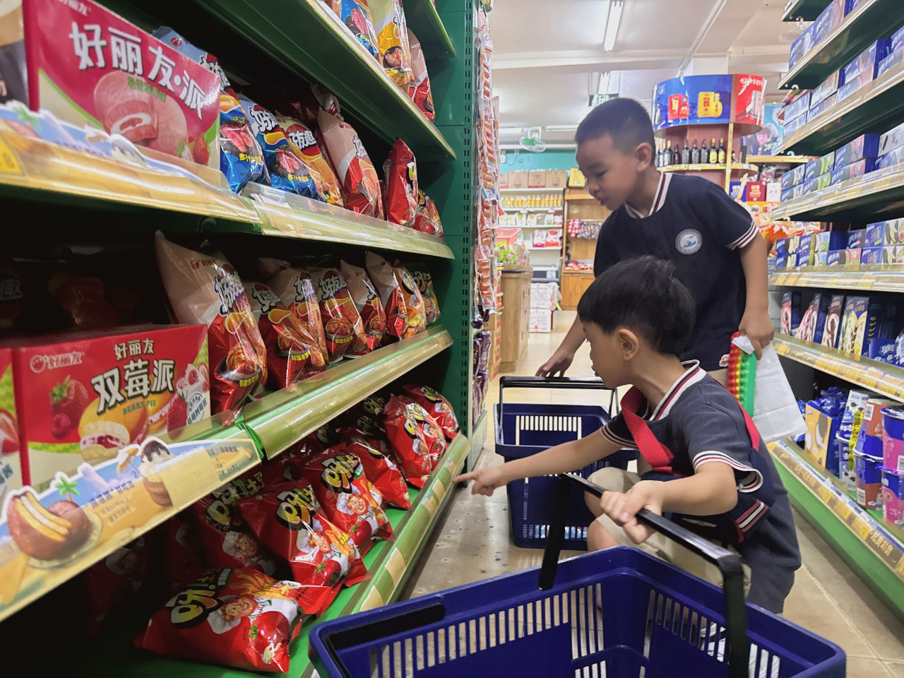 超市大探險，實踐樂成長——?？谑猩礁哂變簣@大班幼小銜接社會實踐活動之走進超市-圖片34
