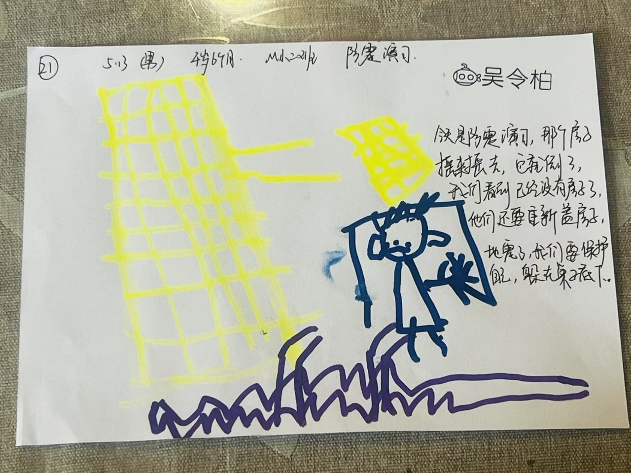 人人講安全 個個會應(yīng)急——?？谑猩礁哂變簣@2025年防震減災(zāi)演練活動-圖片53