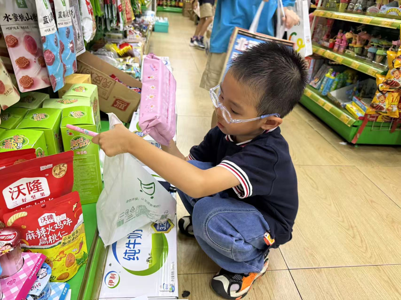 超市大探險，實踐樂成長——?？谑猩礁哂變簣@大班幼小銜接社會實踐活動之走進超市-圖片37
