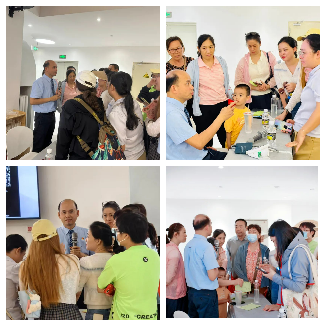 醫(yī)育融合·共筑健康成長路——?？谑猩礁咄杏缃讨行穆?lián)合?？谑械谒娜嗣襻t(yī)院開展醫(yī)育融合健康講座-圖片26