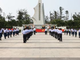 緬懷英烈承遺志 青春逐夢正當(dāng)時 | ?？谏礁咧袑W(xué)清明祭英烈活動紀(jì)實